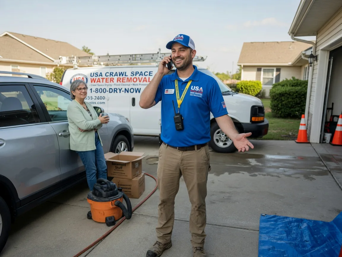 Crawl Space Water Removal Hartsfield, GA FAQs